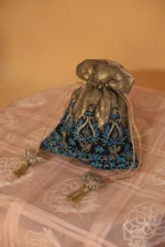 Sequin Work Designer Potli for Parties