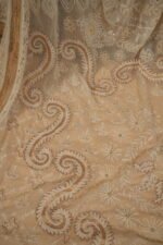 Pongal special collection in white with zardozi work on pallu and golden tissue border - Image 3