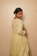 Light Green Anarkali | Elegant Ethnic Wear - Image 5