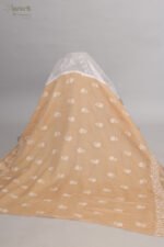 Traditional Kerala Onam Cotton Saree with Golden Border - Image 8