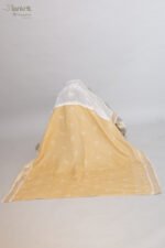 Traditional Kerala Onam Cotton Saree with Golden Border - Image 6