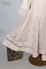 Ombre Cream Anarkali Set - Image 3
