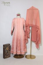 Vintage Rose Anarkali Set